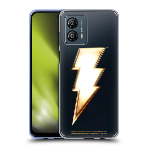 Shazam! 2019 Movie Logos Lightning Soft Gel Case for Motorola Moto G53 5G