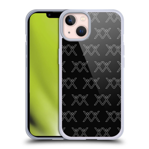 BROS Logo Art Pattern Soft Gel Case for Apple iPhone 13