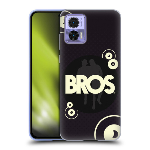 BROS Logo Art Retro Soft Gel Case for Motorola Edge 30 Neo 5G