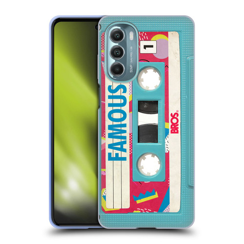 BROS Vintage Cassette Tapes When Will I Be Famous Soft Gel Case for Motorola Moto G Stylus 5G (2022)