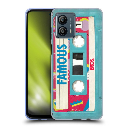 BROS Vintage Cassette Tapes When Will I Be Famous Soft Gel Case for Motorola Moto G53 5G