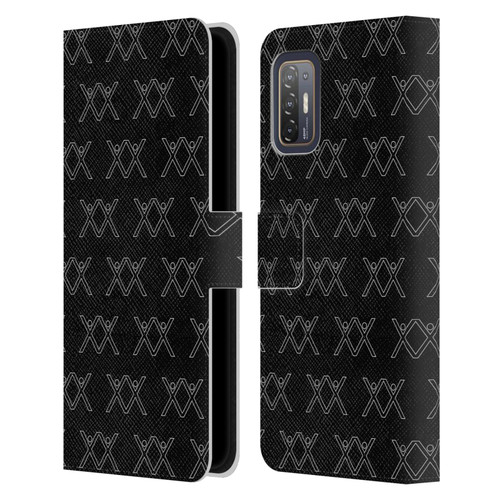 BROS Logo Art Pattern Leather Book Wallet Case Cover For HTC Desire 21 Pro 5G