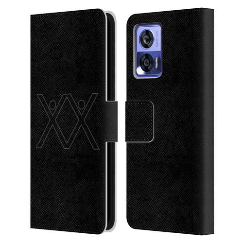 BROS Logo Art New Leather Book Wallet Case Cover For Motorola Edge 30 Neo 5G