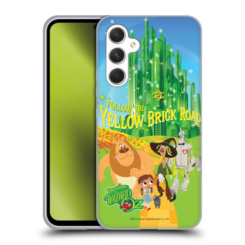 Dorothy and the Wizard of Oz Graphics Yellow Brick Road Soft Gel Case for Samsung Galaxy A54 5G