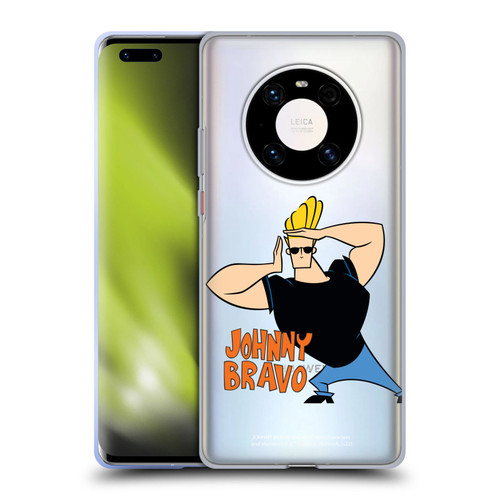 Johnny Bravo Graphics Character Soft Gel Case for Huawei Mate 40 Pro 5G