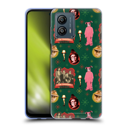 A Christmas Story Composed Art Alfie Family Pattern Soft Gel Case for Motorola Moto G53 5G