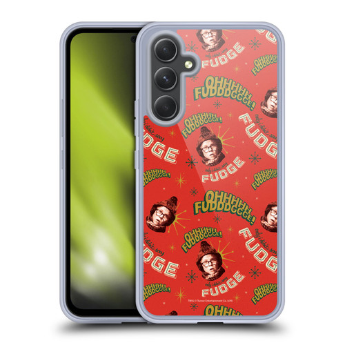 A Christmas Story Composed Art Alfie Pattern Soft Gel Case for Samsung Galaxy A54 5G