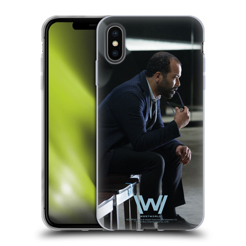 Westworld Characters Bernard Lowe Soft Gel Case for Apple iPhone XS Max