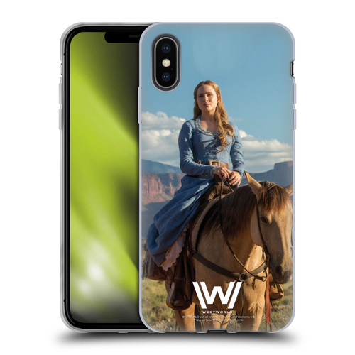 Westworld Characters Dolores Abernathy Soft Gel Case for Apple iPhone XS Max