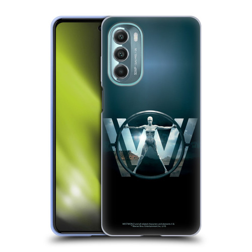 Westworld Key Art The Vitruvian Man Soft Gel Case for Motorola Moto G Stylus 5G (2022)