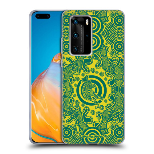 Australia National Rugby Union Team Crest First Nations Soft Gel Case for Huawei P40 Pro / P40 Pro Plus 5G