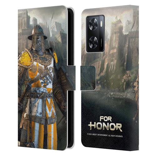 For Honor Characters Conqueror Leather Book Wallet Case Cover For OPPO A57s
