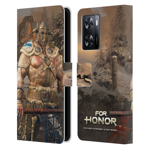 For Honor Characters Raider Leather Book Wallet Case Cover For OPPO A57s