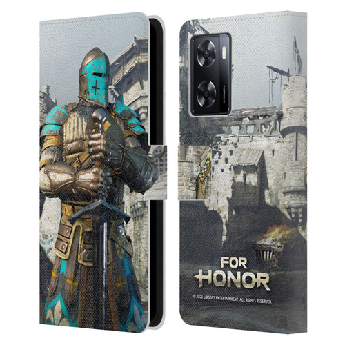 For Honor Characters Warden Leather Book Wallet Case Cover For OPPO A57s