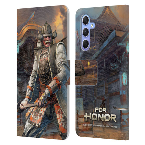 For Honor Characters Kensei Leather Book Wallet Case Cover For Samsung Galaxy A34 5G