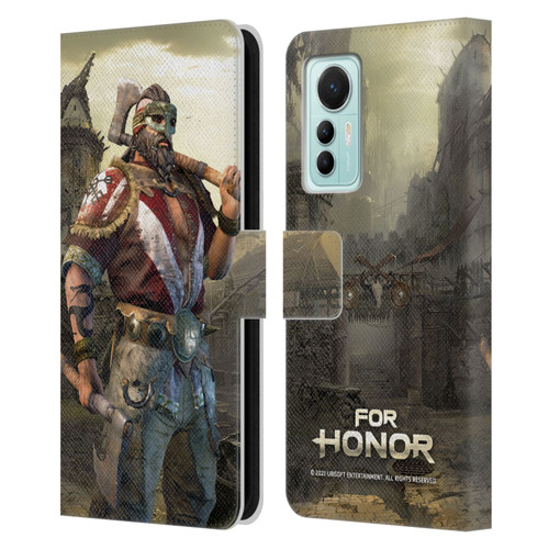 For Honor Characters Berserker Leather Book Wallet Case Cover For Xiaomi 12 Lite