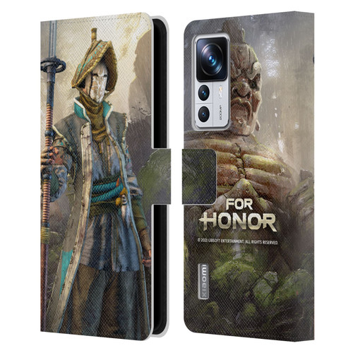 For Honor Characters Nobushi Leather Book Wallet Case Cover For Xiaomi 12T Pro