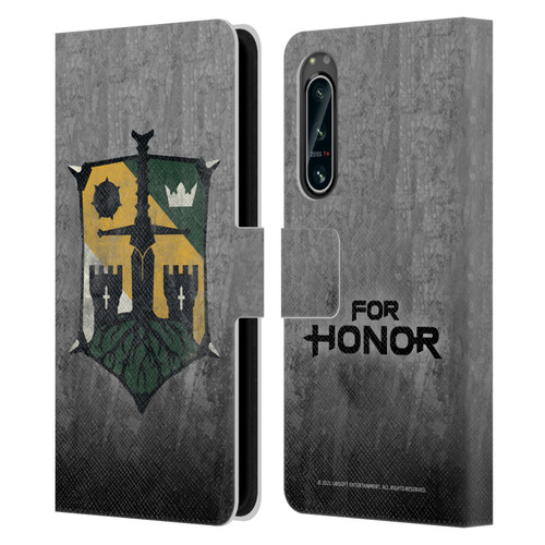 For Honor Icons Knight Leather Book Wallet Case Cover For Sony Xperia 5 IV