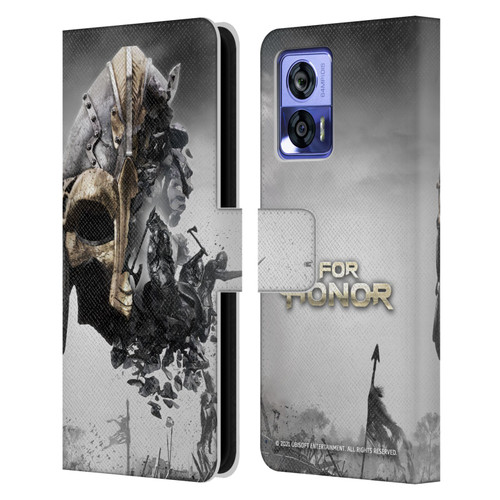 For Honor Key Art Viking Leather Book Wallet Case Cover For Motorola Edge 30 Neo 5G