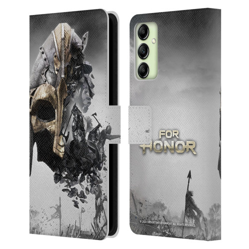 For Honor Key Art Viking Leather Book Wallet Case Cover For Samsung Galaxy A14 5G