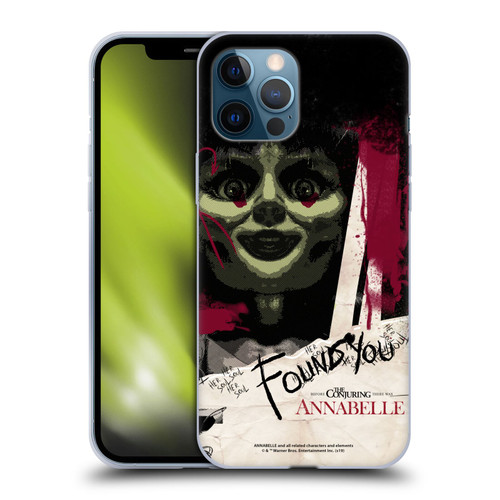 Annabelle Graphics Found You Soft Gel Case for Apple iPhone 12 Pro Max