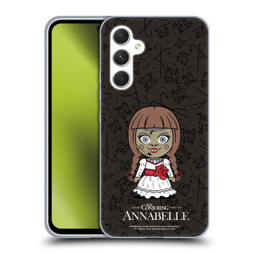 Annabelle Graphics Character Art Soft Gel Case for Samsung Galaxy A54 5G