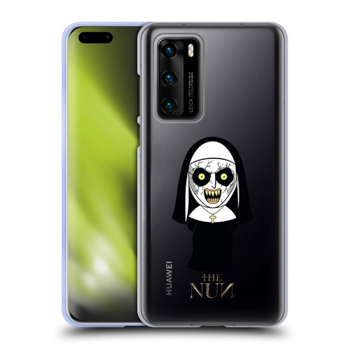 The Nun Valak Graphics Character Soft Gel Case for Huawei P40 5G