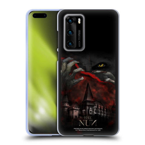 The Nun Valak Graphics Monastery Soft Gel Case for Huawei P40 5G