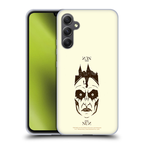 The Nun Valak Graphics Double Exposure 2 Soft Gel Case for Samsung Galaxy A34 5G