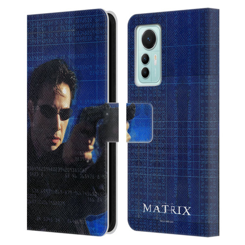 The Matrix Key Art Neo 1 Leather Book Wallet Case Cover For Xiaomi 12 Lite