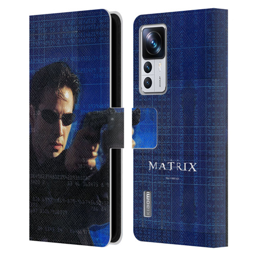 The Matrix Key Art Neo 1 Leather Book Wallet Case Cover For Xiaomi 12T Pro