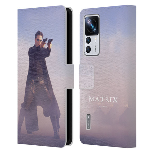 The Matrix Key Art Neo 2 Leather Book Wallet Case Cover For Xiaomi 12T Pro