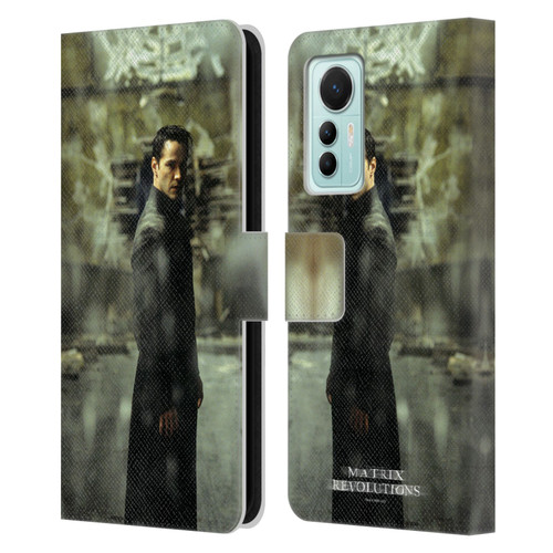 The Matrix Revolutions Key Art Neo 2 Leather Book Wallet Case Cover For Xiaomi 12 Lite