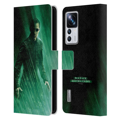 The Matrix Revolutions Key Art Neo 3 Leather Book Wallet Case Cover For Xiaomi 12T Pro