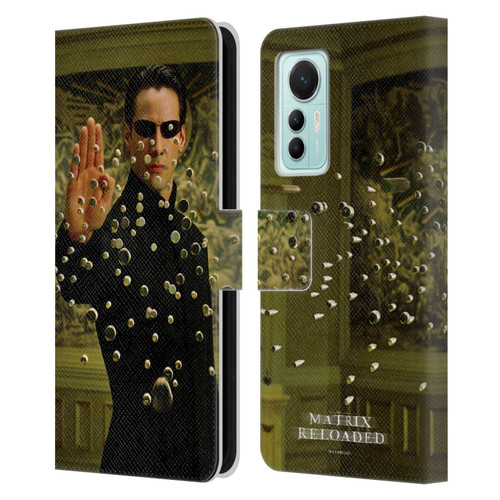 The Matrix Reloaded Key Art Neo 3 Leather Book Wallet Case Cover For Xiaomi 12 Lite