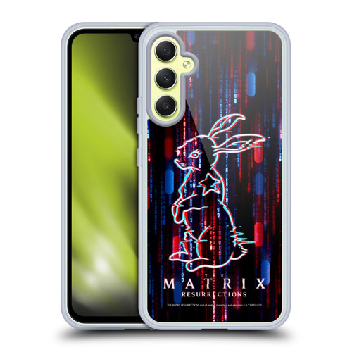 The Matrix Resurrections Key Art Choice Is An Illusion Soft Gel Case for Samsung Galaxy A34 5G