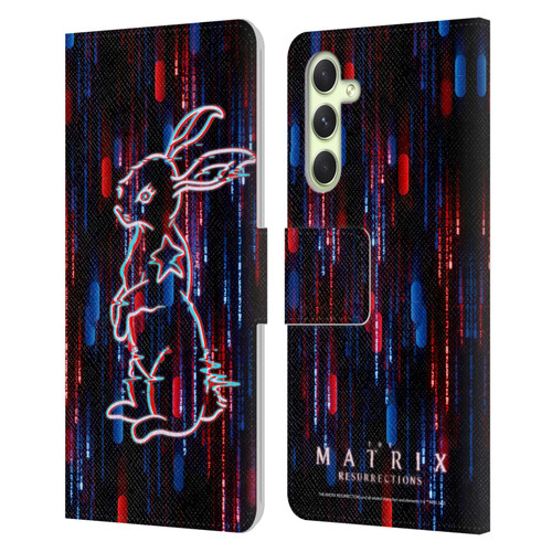 The Matrix Resurrections Key Art Choice Is An Illusion Leather Book Wallet Case Cover For Samsung Galaxy A54 5G