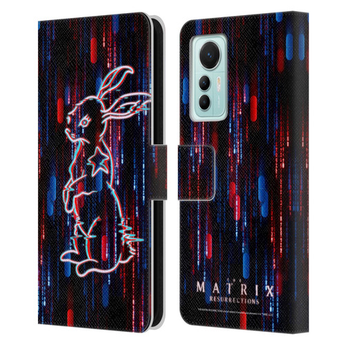 The Matrix Resurrections Key Art Choice Is An Illusion Leather Book Wallet Case Cover For Xiaomi 12 Lite