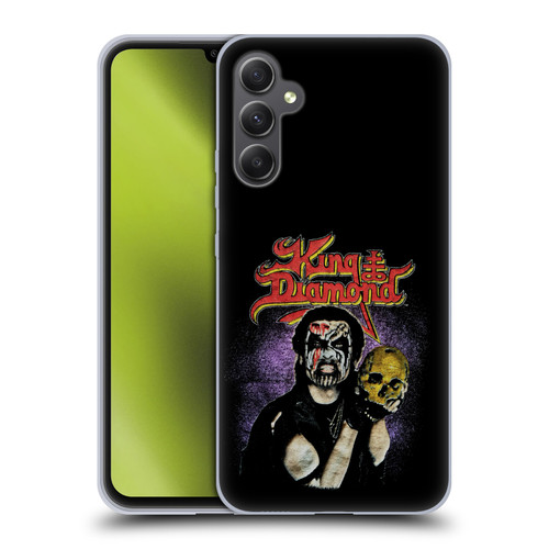 King Diamond Poster Conspiracy Tour 1989 Soft Gel Case for Samsung Galaxy A34 5G