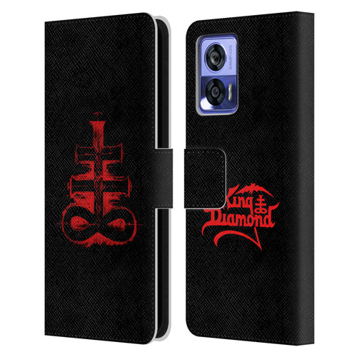 King Diamond Poster Fatal Portrait Leather Book Wallet Case Cover For Motorola Edge 30 Neo 5G