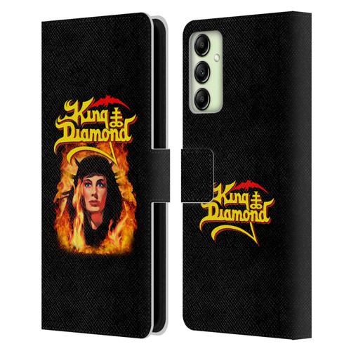 King Diamond Poster Fatal Portrait 2 Leather Book Wallet Case Cover For Samsung Galaxy A14 5G