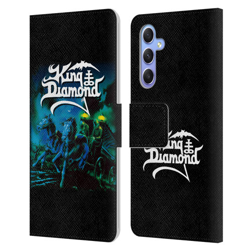King Diamond Poster Abigail Album Leather Book Wallet Case Cover For Samsung Galaxy A34 5G