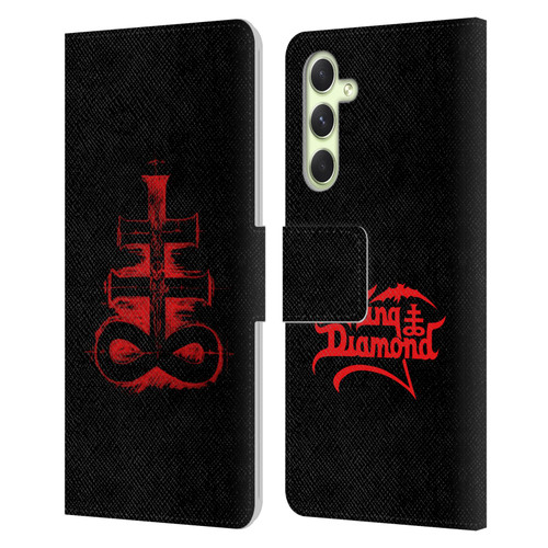 King Diamond Poster Fatal Portrait Leather Book Wallet Case Cover For Samsung Galaxy A54 5G