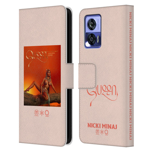 Nicki Minaj Album Queen Leather Book Wallet Case Cover For Motorola Edge 30 Neo 5G