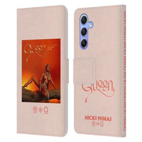 Nicki Minaj Album Queen Leather Book Wallet Case Cover For Samsung Galaxy A34 5G