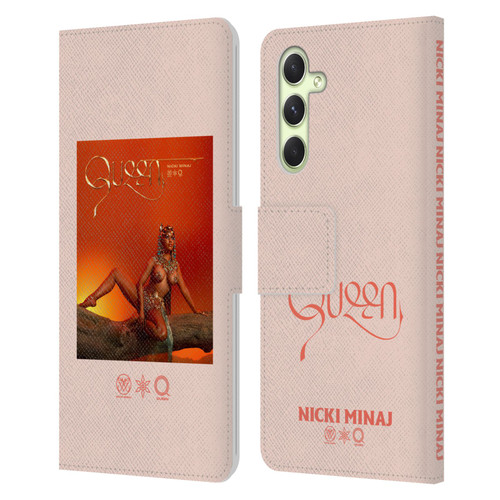 Nicki Minaj Album Queen Leather Book Wallet Case Cover For Samsung Galaxy A54 5G