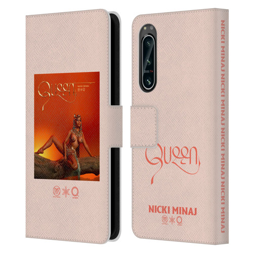 Nicki Minaj Album Queen Leather Book Wallet Case Cover For Sony Xperia 5 IV
