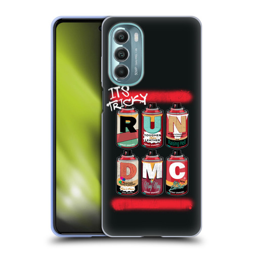 Run-D.M.C. Key Art Spray Cans Soft Gel Case for Motorola Moto G Stylus 5G (2022)