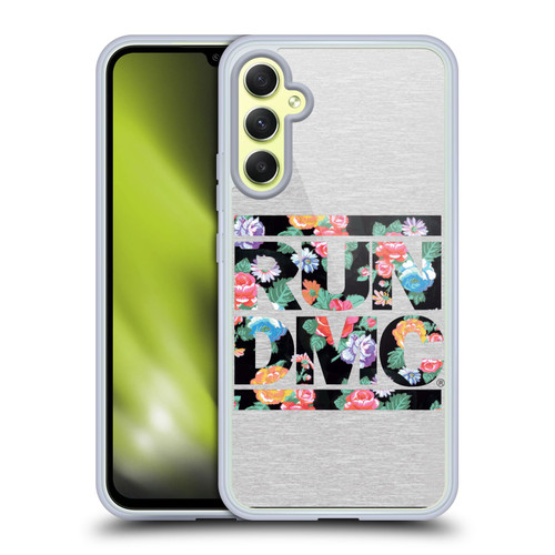 Run-D.M.C. Key Art Floral Soft Gel Case for Samsung Galaxy A34 5G