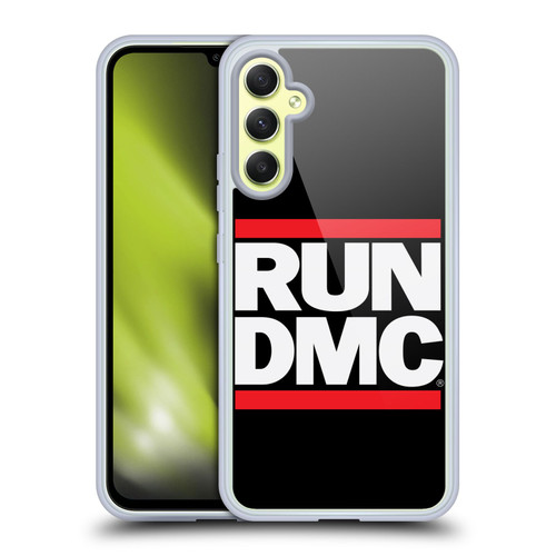Run-D.M.C. Key Art Logo Soft Gel Case for Samsung Galaxy A34 5G